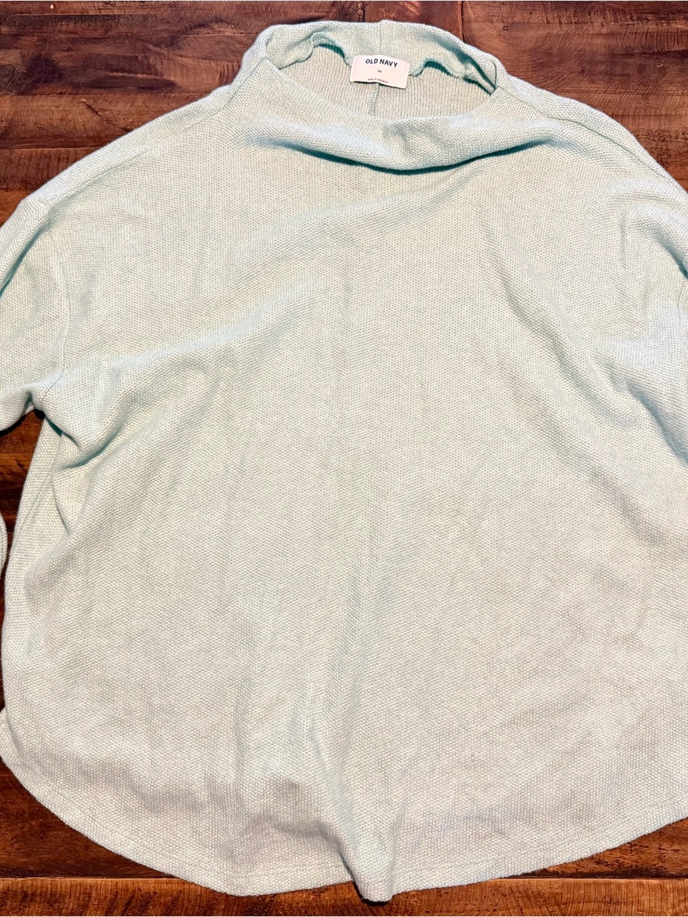 Old Navy Light Mint Crewneck Sweater